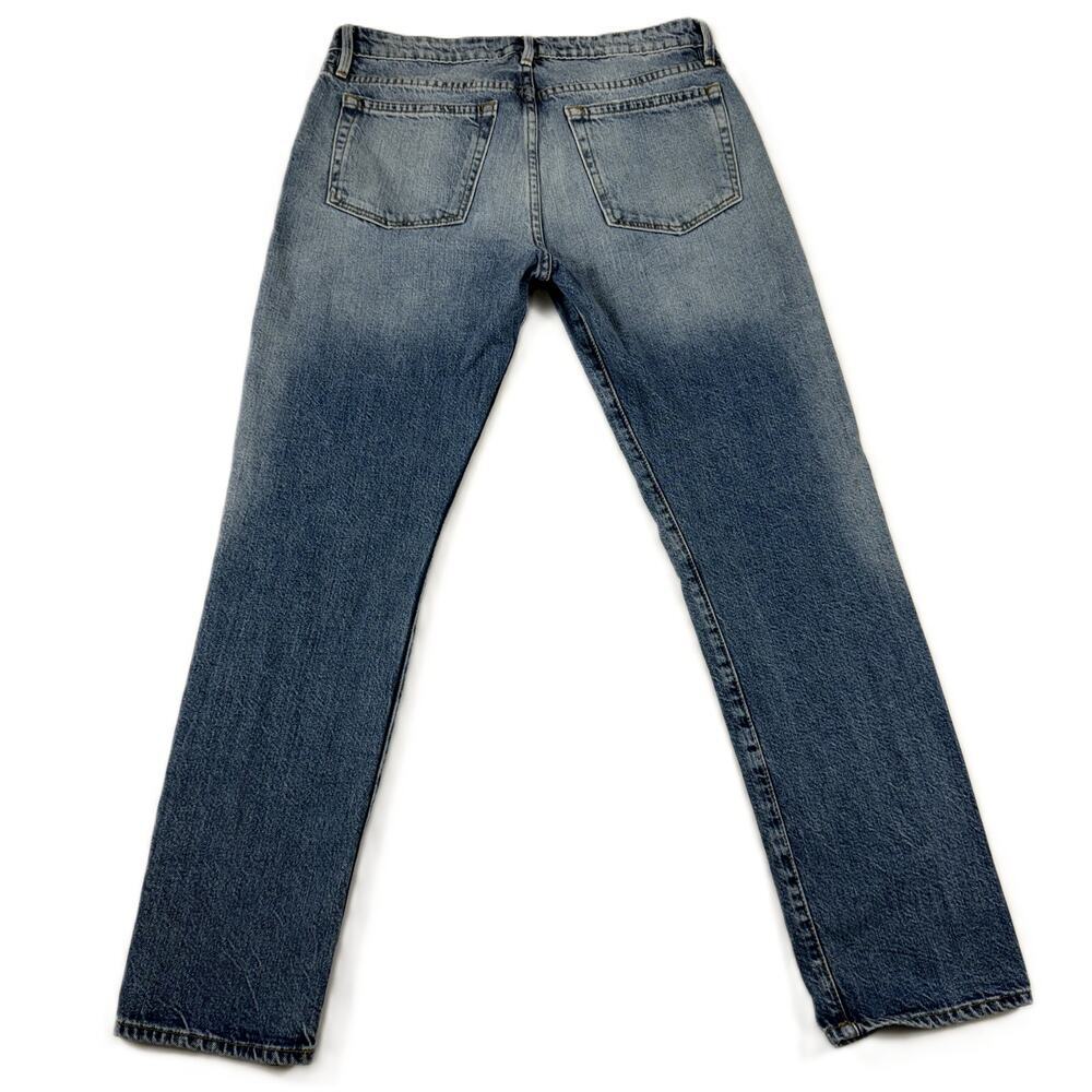 FRAME Men Denim Le Grand Garcon Size 26 Light Wash Straight Leg 28" Inseam - Picture 7 of 10